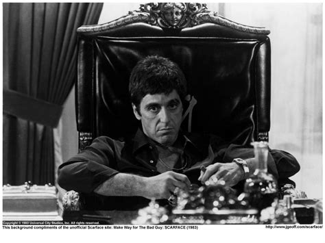 Opens in a new window or tab. . Tony montana sitting in chair